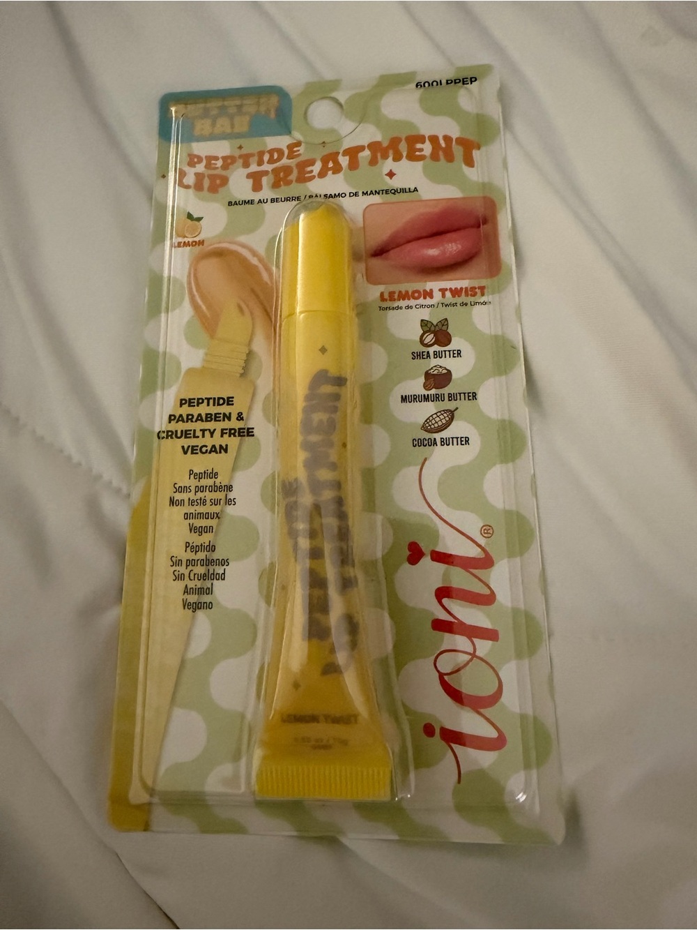 Butter Bar Peptide Lip Treatment (Lemon Twist)